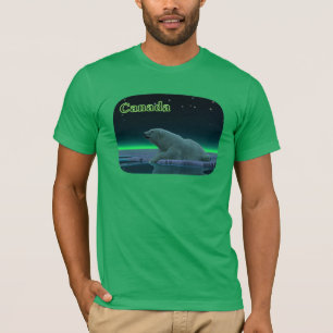 Camiseta Urso Polar De Borda De Gelo