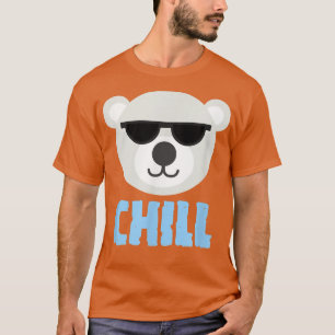 Camiseta Urso Polar De Refrigeração Em Óculos Solares