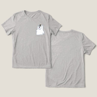 Camiseta Urso polar desenhado à mão engraçado