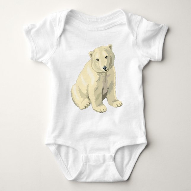 Camiseta Urso Polar do fofinho (Frente)