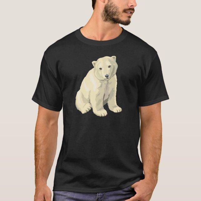 Camiseta Urso Polar do fofinho (Frente)
