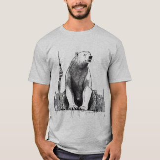 Camiseta Urso Polar do grafite