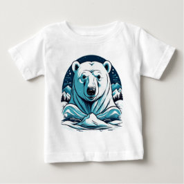 Camiseta Urso polar dos animais-corcunda