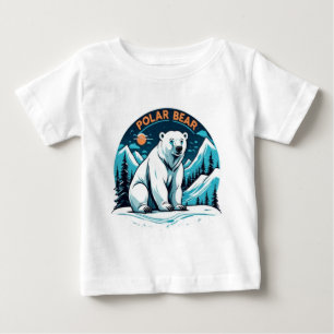 Camiseta Urso polar dos animais-corcunda