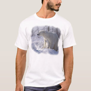 Camiseta Urso polar e filhote do Mama