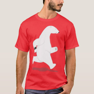 Camiseta Urso Polar em Execução