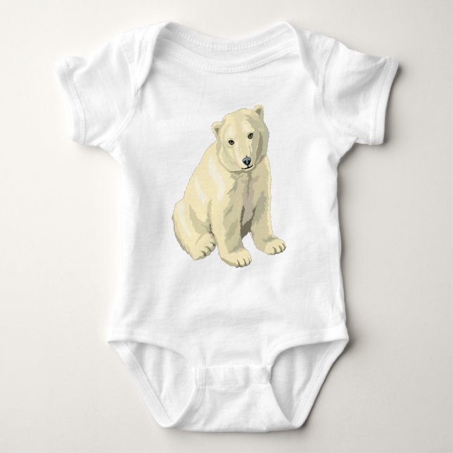 Camiseta Urso Polar Fofo (Frente)