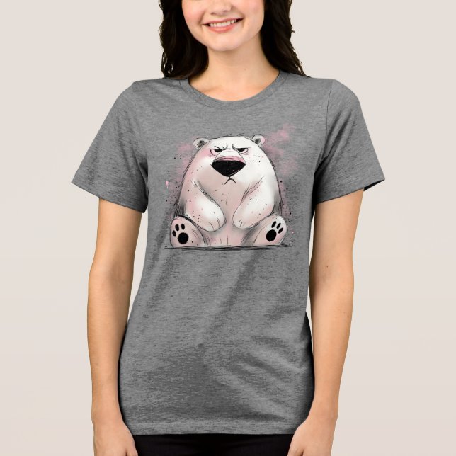 Camiseta Urso Polar Grumpy (Frente)