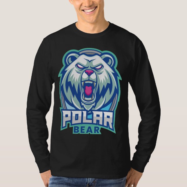 Camiseta Urso Polar Irritado (Frente)
