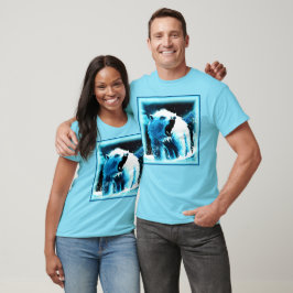 Camiseta "Urso Polar Irritado" - Pintura Bonita. Comprar Ag