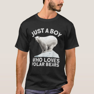Camiseta Urso Polar legal Para Meninos Polar Bear Lover Arc