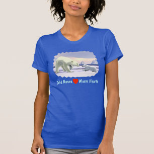 Camiseta Urso polar - Mama Nariz Melhor