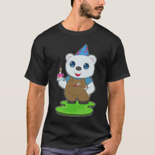 Camiseta Urso polar Mecânico de Aniversário