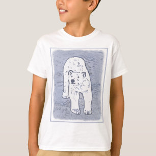 Camiseta Urso Polar no Gelo