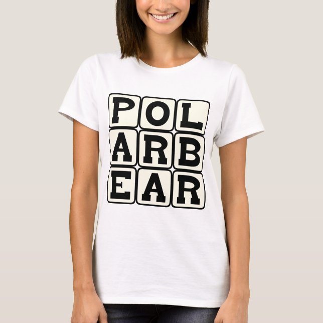 Camiseta Urso Polar, Rei do Frio (Frente)