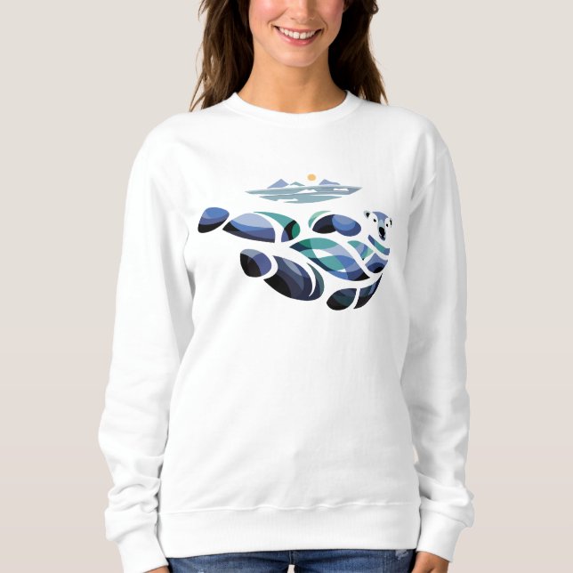 Camiseta Urso Polar Relaxado (Frente)