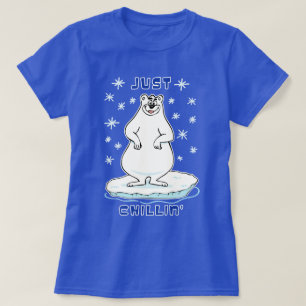 Camiseta Urso Polar Relaxando