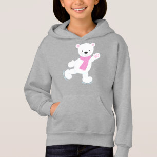 Camiseta Urso Polar, Urso Branco, Urso De Pé-Gelo, Scarf