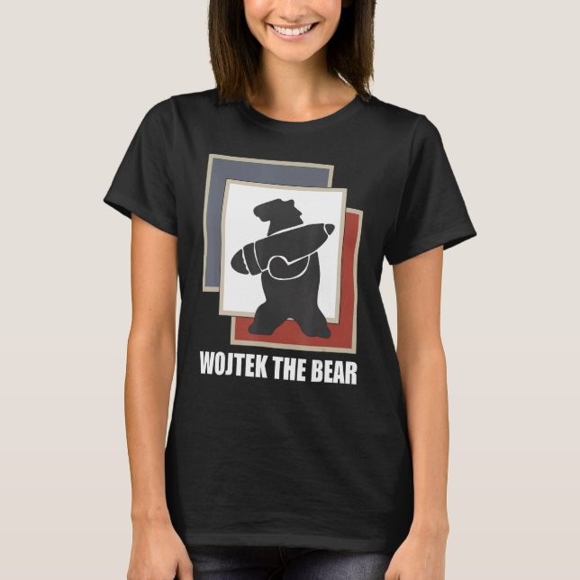 Camiseta Urso Polonês Bear Wojtek (Frente)