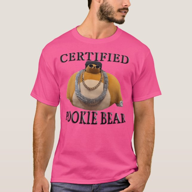 Camiseta Urso Pookie Certificado (Frente)