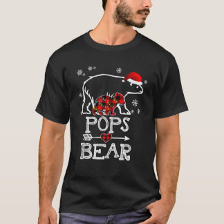 Camiseta Urso pop, Urso Xadrez Vermelho Buffalo Urso Pop Pa