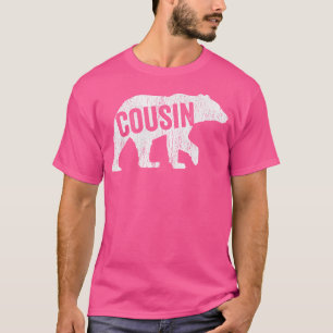 Camiseta Urso Primo Correspondência Família Acampamento Urs