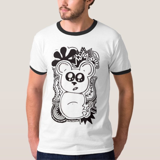 Camiseta Urso psicadélico (Frente)