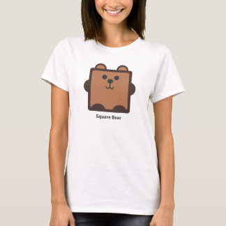 Camiseta Urso quadrado