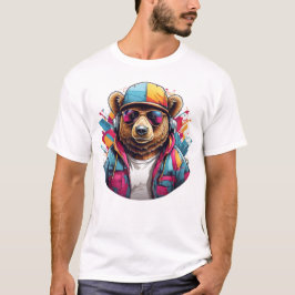 Camiseta Urso rapper