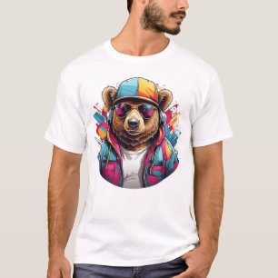 Camiseta Urso rapper