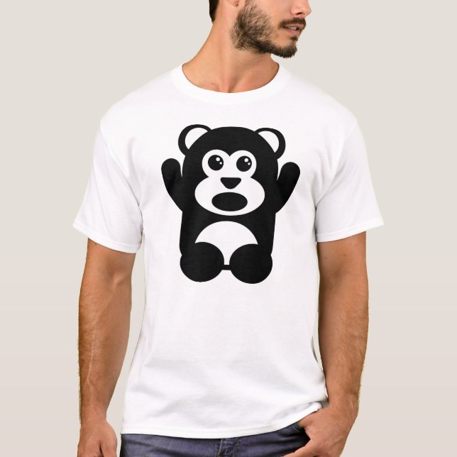 Camiseta Urso Scared (Frente)