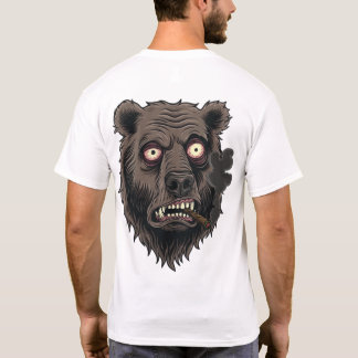 Camiseta Urso Selvagem Aura Fumegante