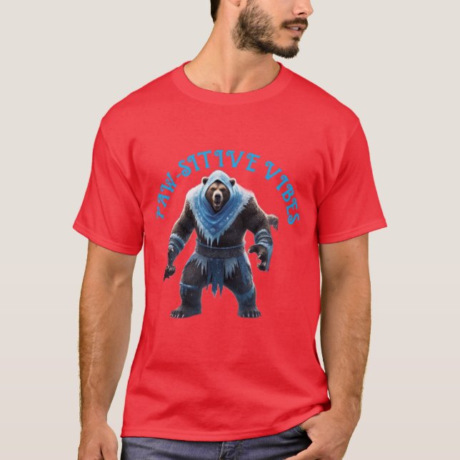 Camiseta Urso Sem Rugas Villain: Víblias Sintíveis (Frente)