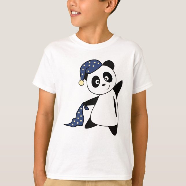 Camiseta Urso Sonolento Panda Panda (Frente)