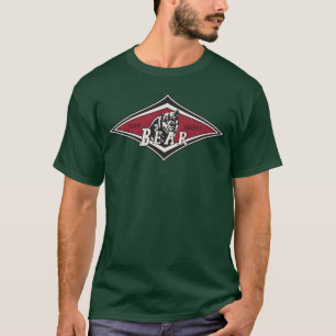 Camiseta Urso surfador Grande Presente de Surfboard na Quar