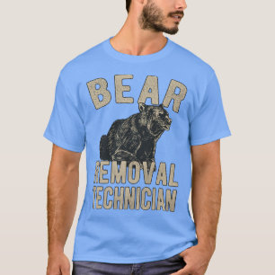 Camiseta Urso Técnico de Remoção do Urso Caçando Lover Prem