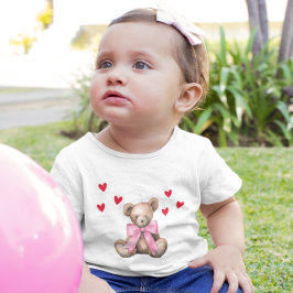 Camiseta Urso Teddy Fofo do Dia dos Namorados
