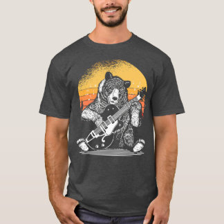Camiseta Urso Tocando Violão Urso 1