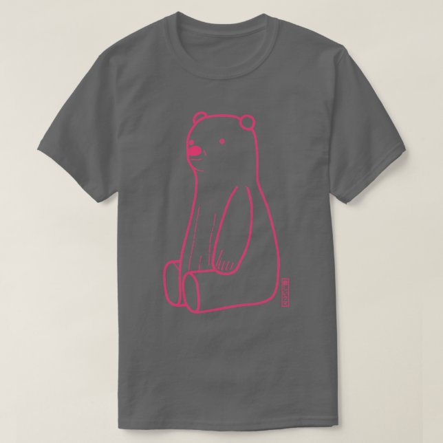 Camiseta urso triste7 (Frente do Design)