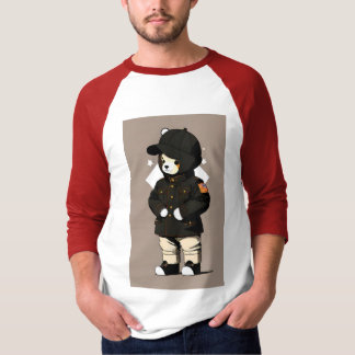 Camiseta urso-usa