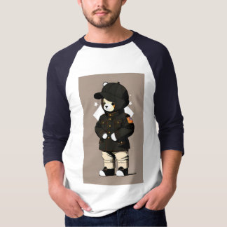 Camiseta urso-usa