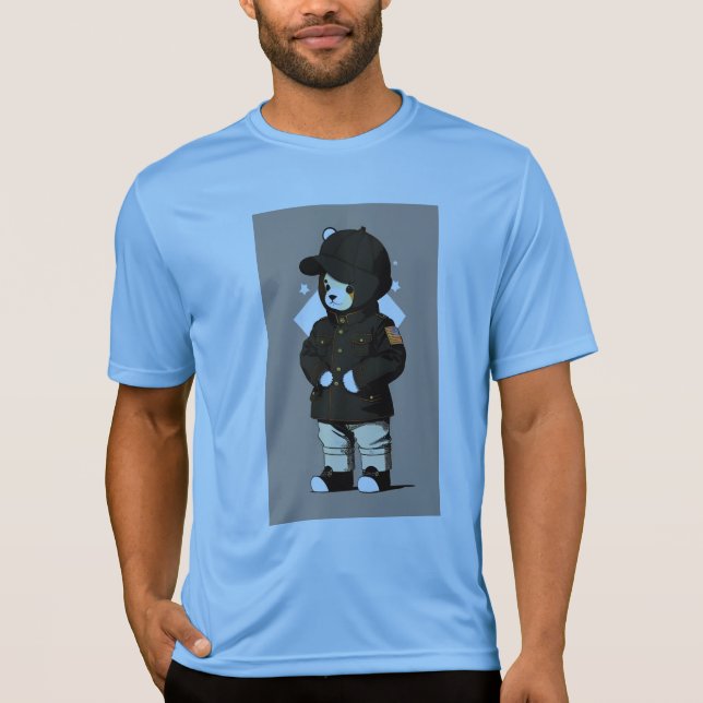 Camiseta urso-usa (Frente)