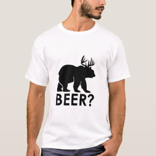 Camiseta Urso + Veado = Cerveja?