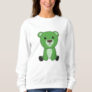 Camiseta Urso Verde Urso Colorido Urso Corado Urso Corado U
