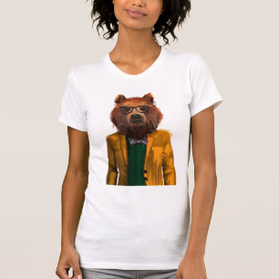 Camiseta Urso vestido melhor