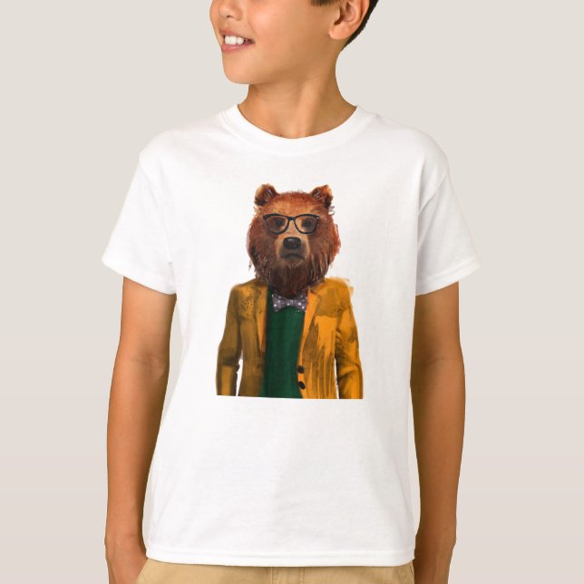 Camiseta Urso vestido melhor (Frente)