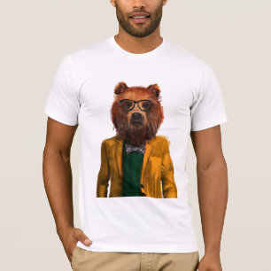 Camiseta Urso vestido melhor