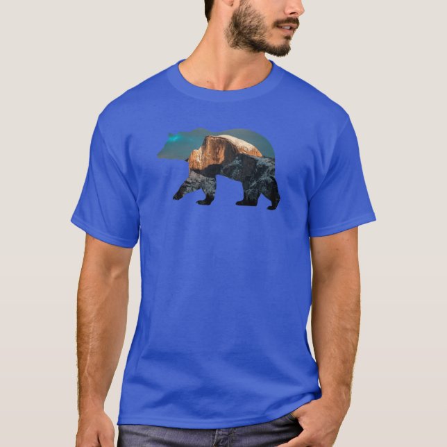 Camiseta Urso Yosemite Half Dome Oversized (Frente)