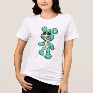 Camiseta Urso Zombie Verde