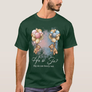 Camiseta Ursos Balões Grande Sis Pode Brancar Esperar Sexo